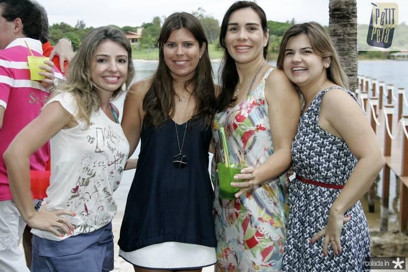 Danielle Peixoto, Marina Bastos, Anne Alcantara e Ticiana Brigido