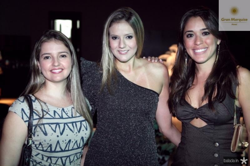 Valeria Chaves, Jaque Castro e Elba Fontenele