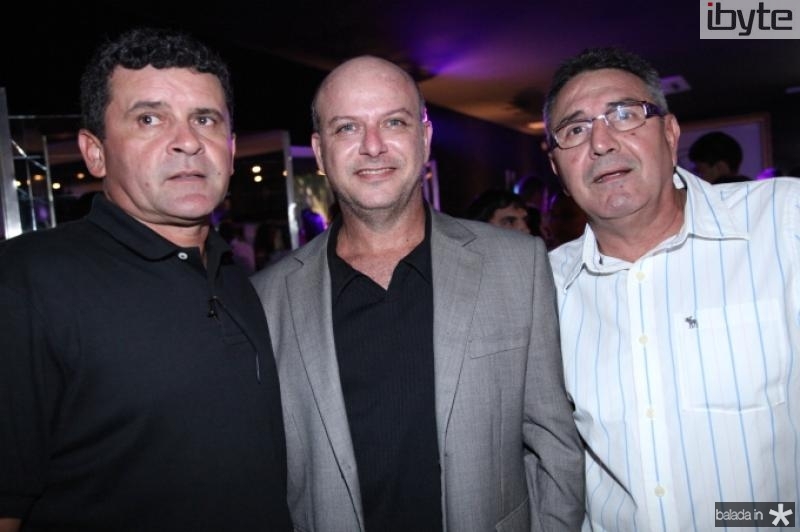 Paulinho Barros, Alexandre Garcia e Valter Holanda