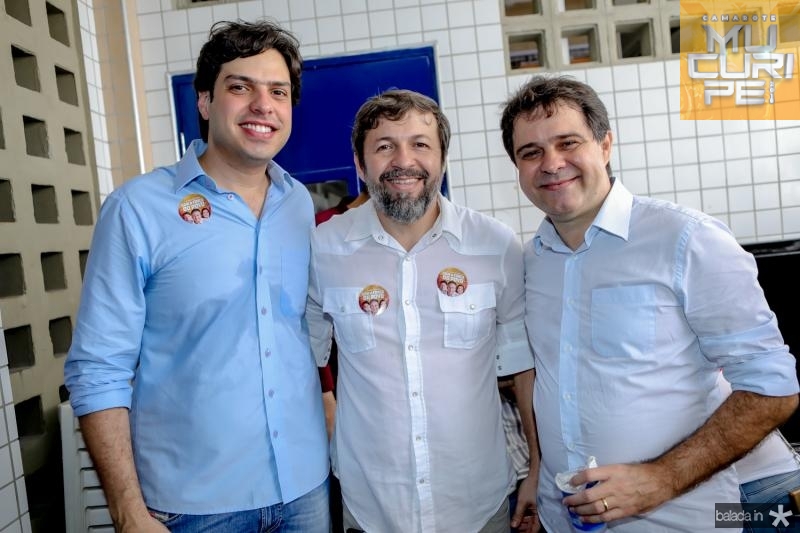 Antonio Jose Albuquerque, Elcio Batista e Helio Leitao