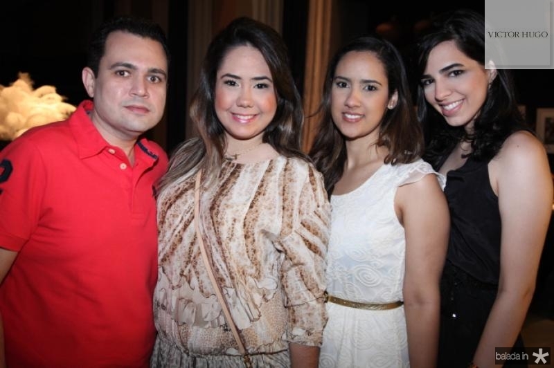 Ricardo Gurgel, Ana Luiza Cruz, Julia Almeida e Louise Martins