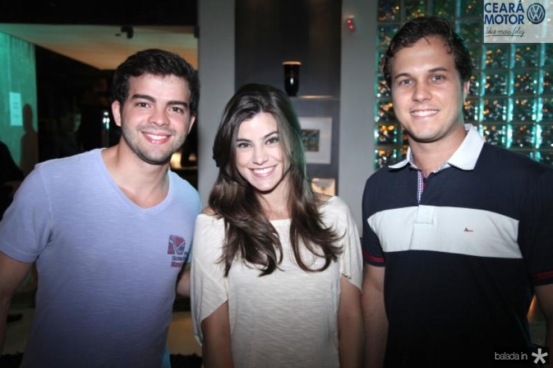 Francisco Esteves, Paula Campos e Joao Gurgel