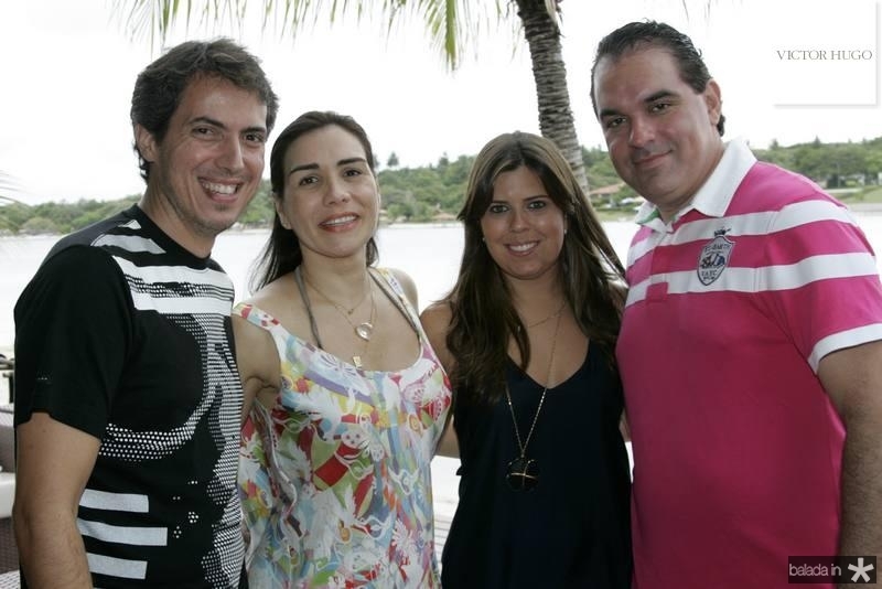 Leo e Anne Alcantara, Marina Bastos e Leo Albuquerque