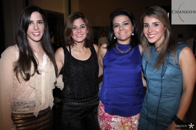 Paula Gondim, Luciana Sena, Camila Camara e Erica Furtado