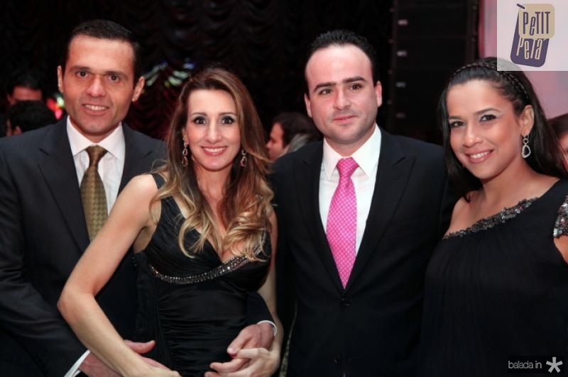Eduardo e Melaine Diogo, Pedro e Lara Fiuza