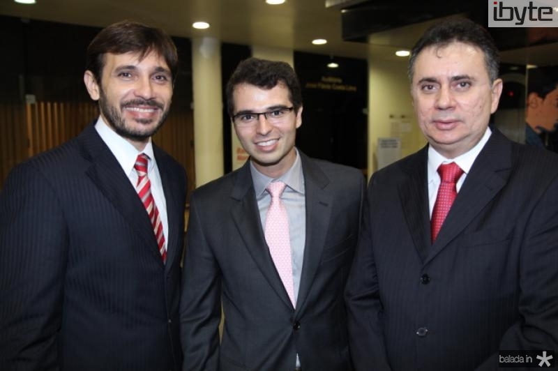 Guilherme Sampaio, Thomaz Figueiredo Filho e Vitor Ponte