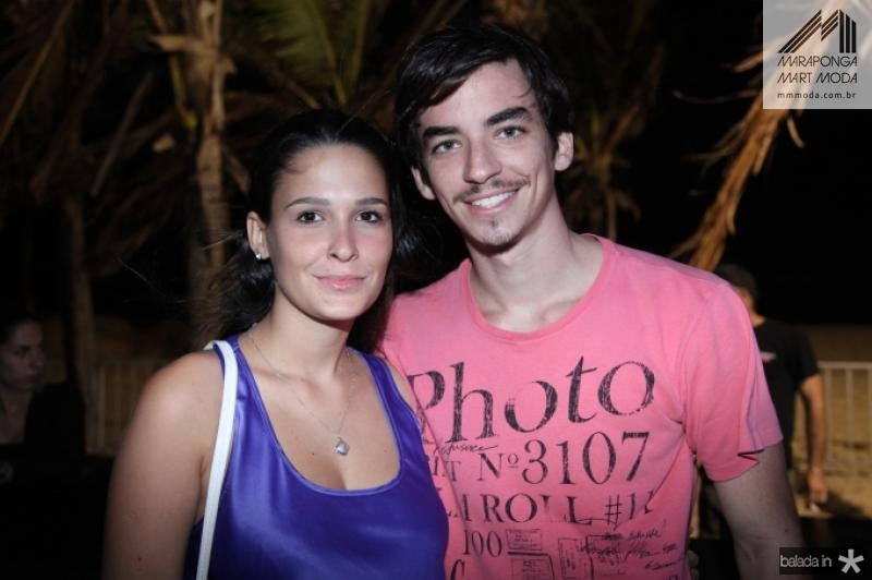 Luciana Linhares e Arthur Cabral
