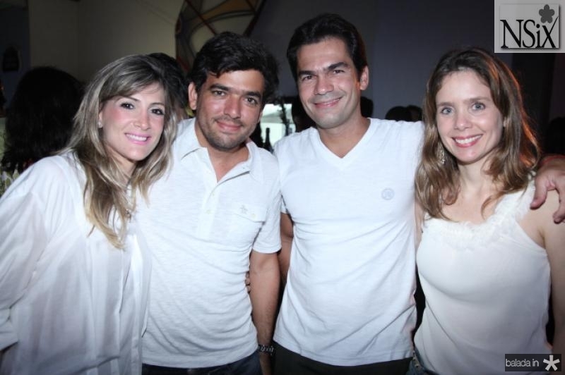 Fernanda e Marcelo Franco, Candido e Lina Pinheiro