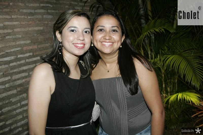 Rochele Medeiros e Clesia de Souza