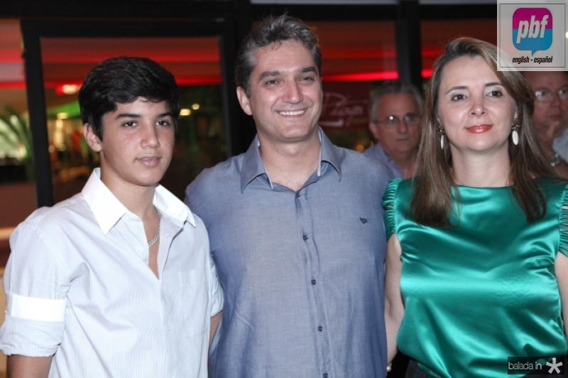 Eitor, Rogerio e Marcia Real