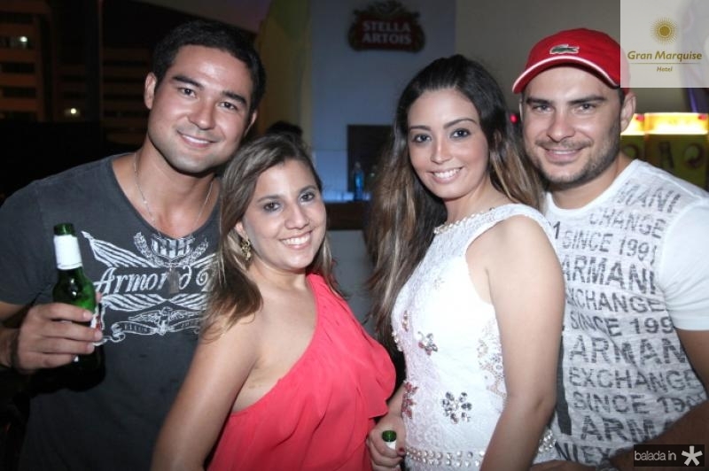 Kenji Tago, Elen Nasser, Luciana Cardoso e Rodrigo Felix