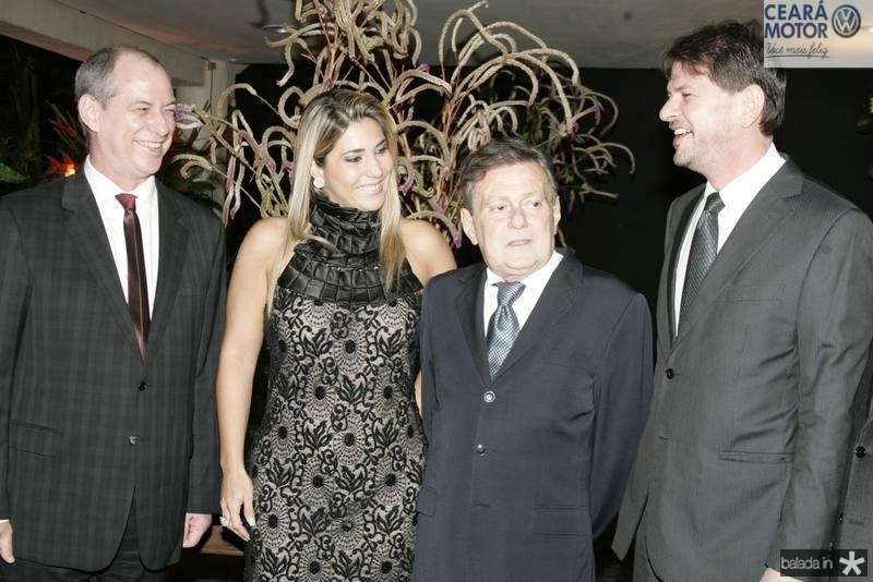 Ciro Gomes, Maria Celia, Airton Queiroz e Cid Gomes