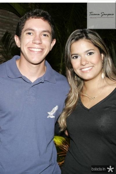 Matheus Gurgel e Barbara Crisostomo