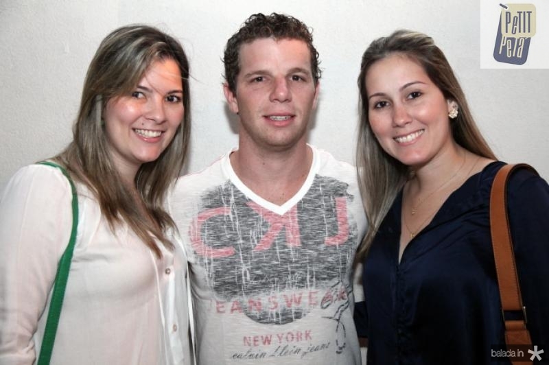 Lurdinha Brasil, Andre Rolim e Paula Brasil