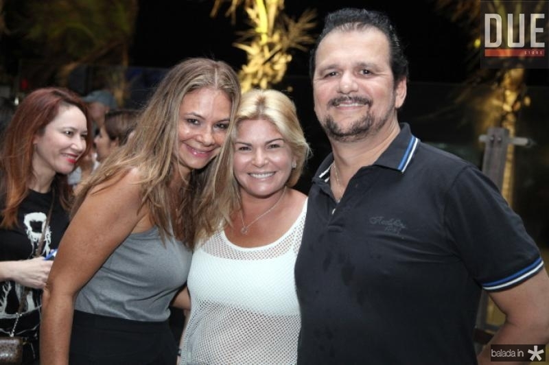 Milena Lima, Cristiane Lima e Adrisio Camara