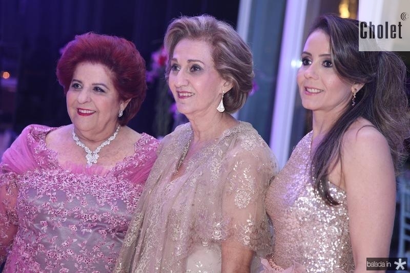 Eliane Otoch,Ana Maria Acioly e Carol Picanco