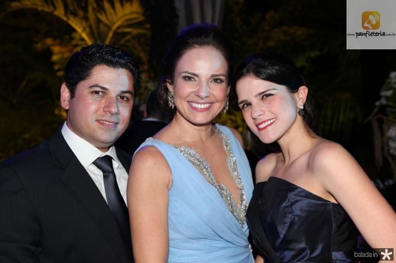 Pompeu Vasconcelos, Beatrice Ary e Mar&iacute;lia Quint&atilde;o