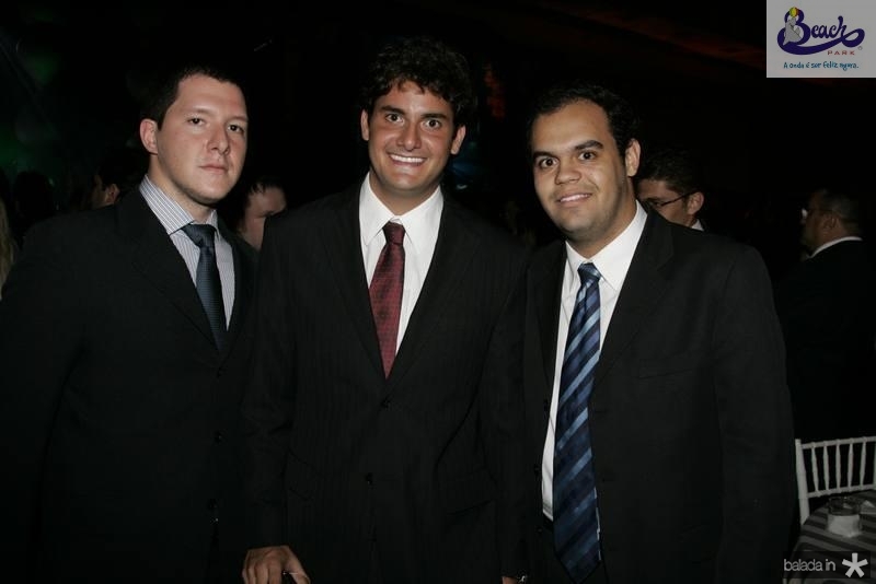 Fujita Neto, Kalil Farah e Ivo Dias