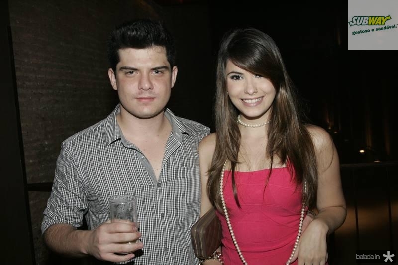 Lucas Boyadjian e Ana Clara