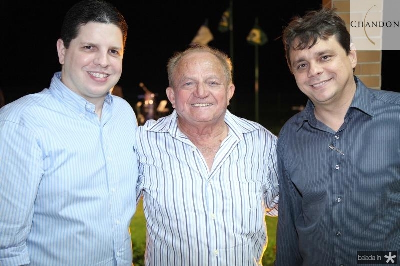 Omero Silva, Edson Silva e Ricardo Teixeira