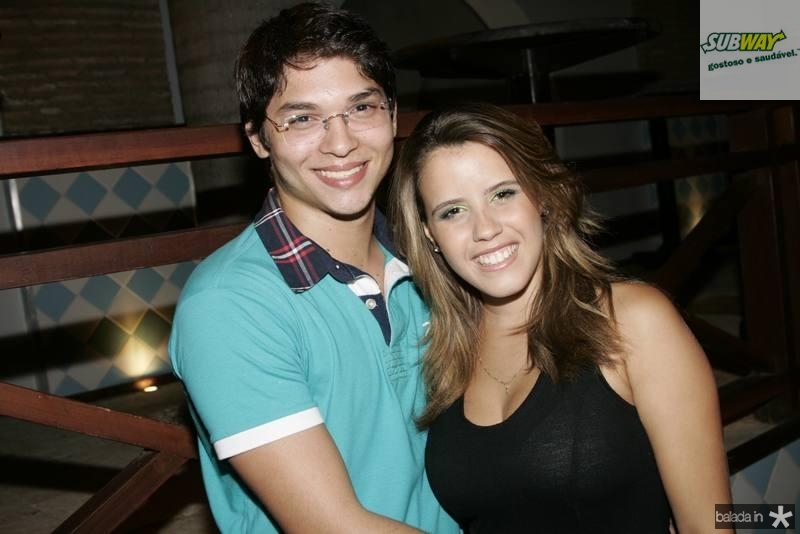 Felipe Villa Real e Isabelle Rodrigues