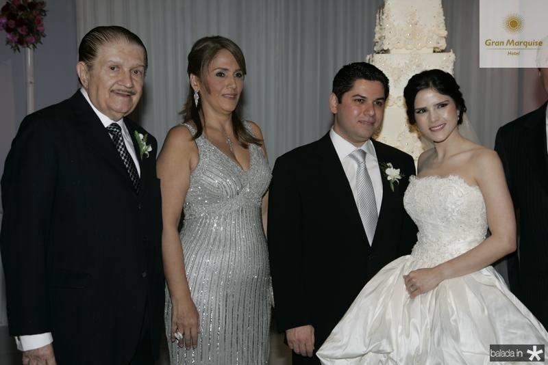 Mauro e Mariza Benevides, Pompeu Vasconcelos e Marilia Quintao