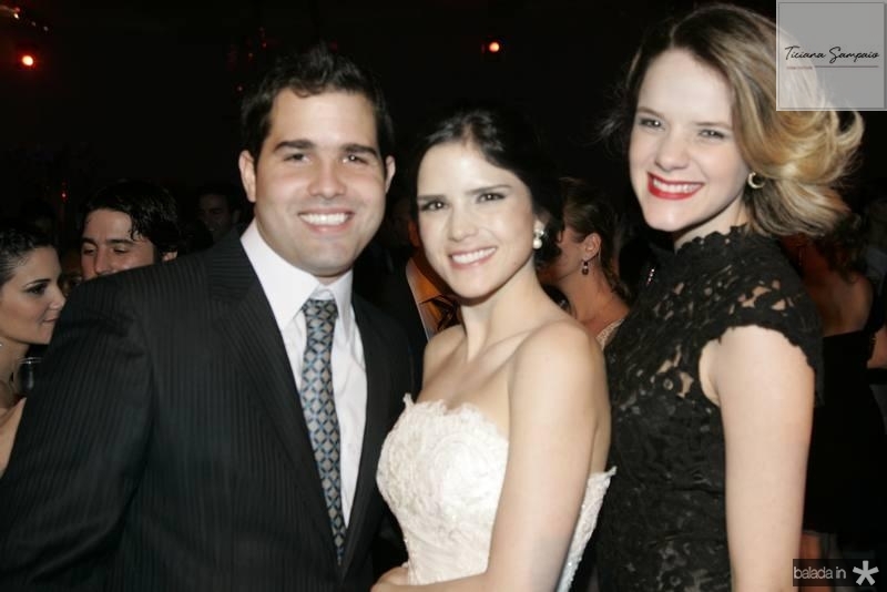 Felipe Rocha, Marilia Quintao e Paula Sampaio
