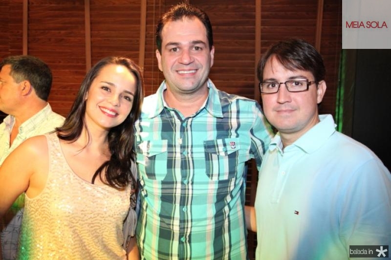 Carol Ranier, Ricardo Brandao e Joao Paulo