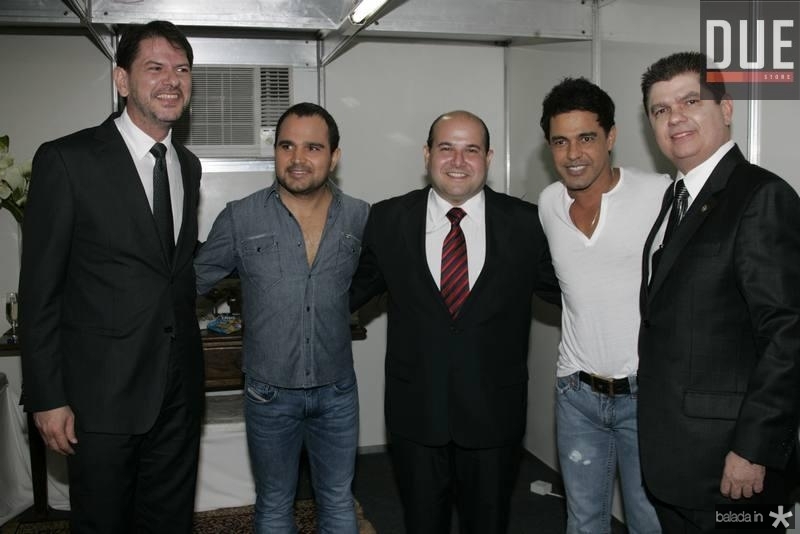 Cid Gomes, Luciano, Roberto Claudio, Zeze Di Camargo e Mauro Filho