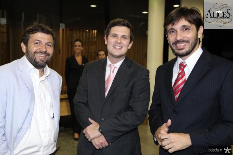 Elcio Batista, Joao Rafael e Guilherme Sampaio