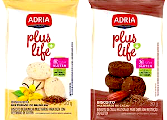 M. Dias Branco lança sua nova linha Adria Plus Life sem glúten M. Dias Branco lança sua nova linha Adria Plus Life sem glúten
