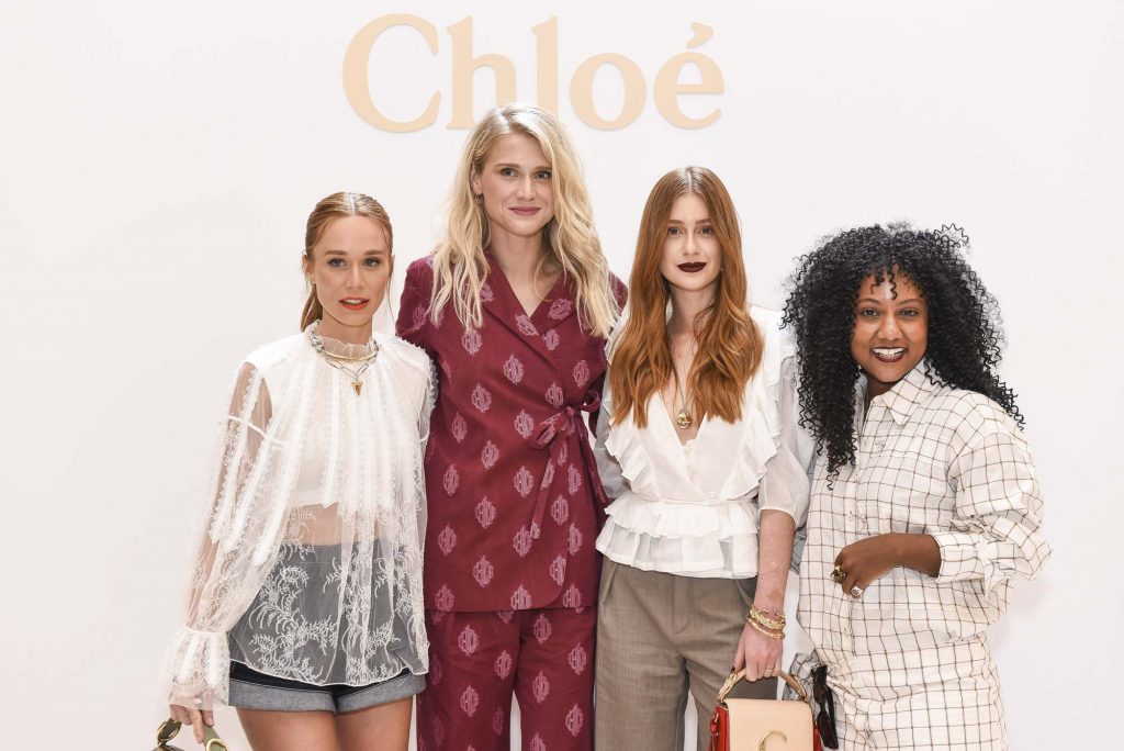 Mari Ximenes , Celina Locks, Marina Ruy Barbosa E Luiza Brasil 748