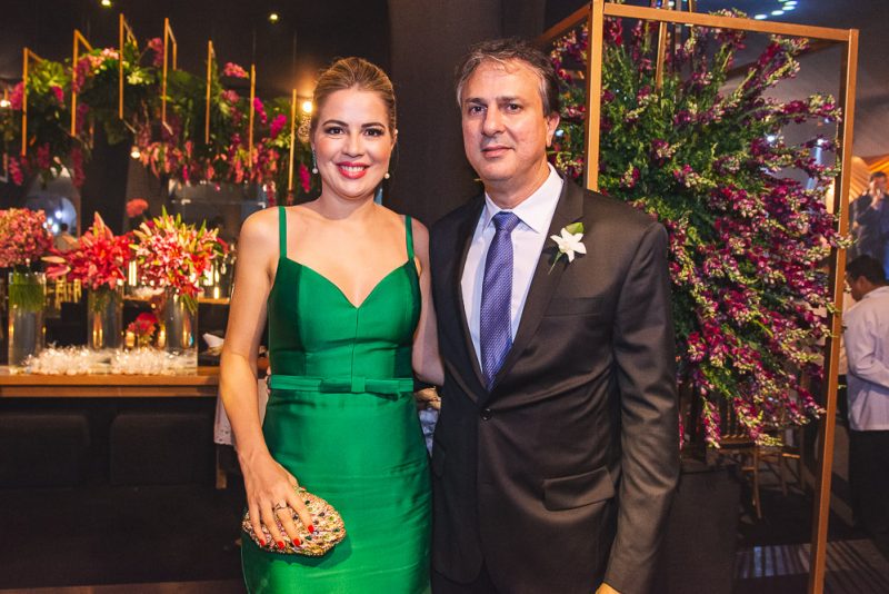 Onélia e Camilo Santana serão papais novamente Onélia e Camilo Santana serão papais novamente