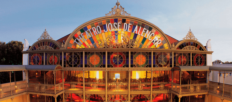 Teatro Jose De Alencar Patrimonio Da Arte Cenica Cearense Praia Centro Hotel Hospedagem Fortaleza