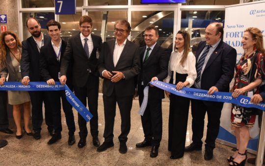 Air Europa inicia voo entre Fortaleza e Madri com taxa de ocupação de 96% Air Europa inicia voo entre Fortaleza e Madri com taxa de ocupação de 96%