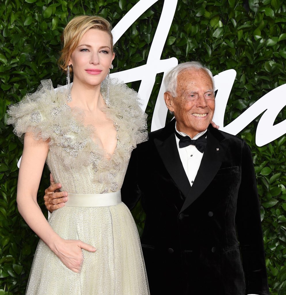 Cate Blanchett & Mr. Armani