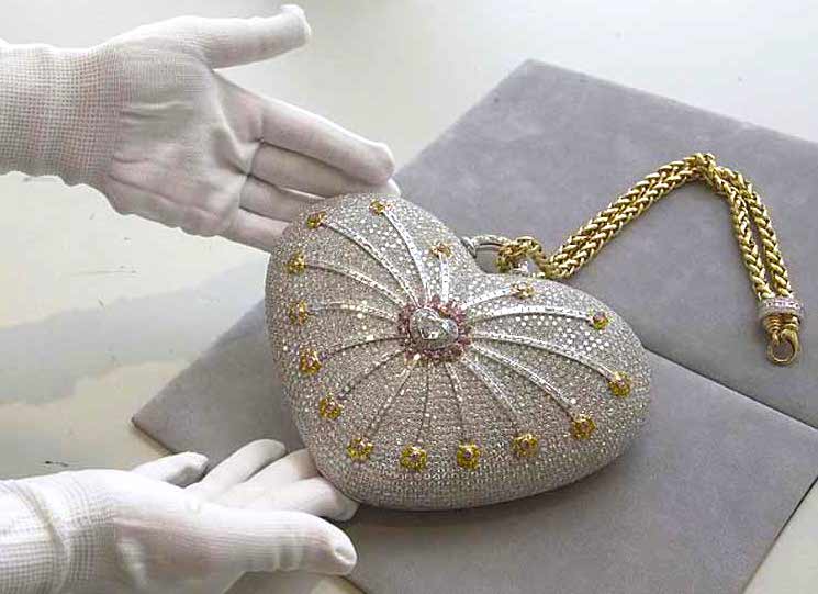 Mouawad 1001 Nights Diamond Purse Bolsa Mais Cara Do Mundo