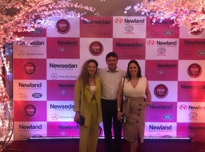 Gabriela Carvalho e Luiz Teixeira pilotam confraternização de Natal na Newland Piaui Gabriela Carvalho e Luiz Teixeira pilotam confraternização de Natal na Newland Piaui
