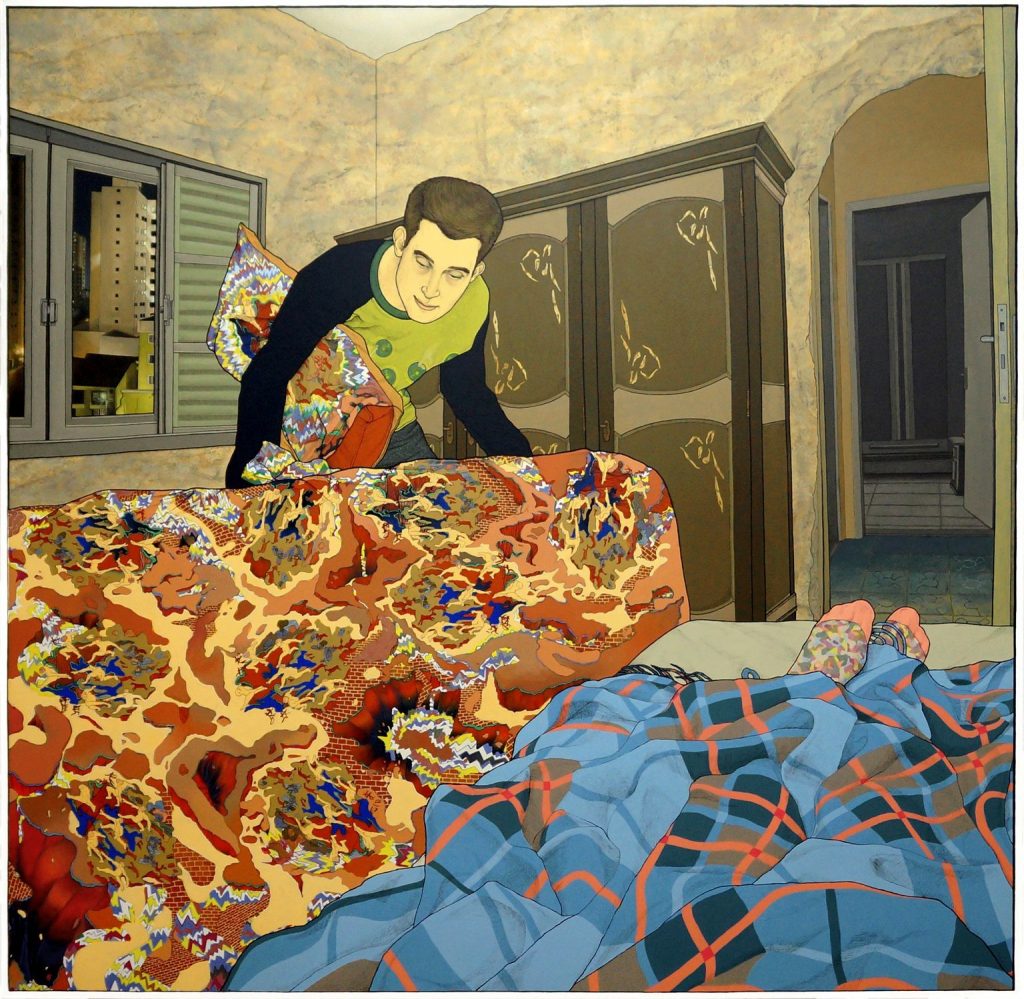 A obra captura a fugacidade dos episódios cotidianos.