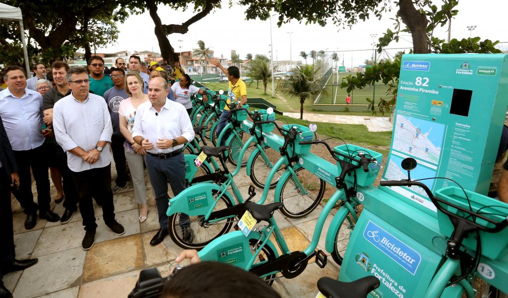 Fortaleza Contará Com 210 Estações Do Bicicletar Até O Final Deste Ano, Um Crescimento De 150%