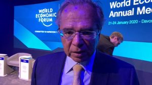 Paulo Guedes em Davos
