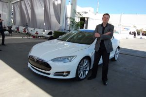 Elon Musk Tesla Factory Fremont Ca Usa 8765031426 2