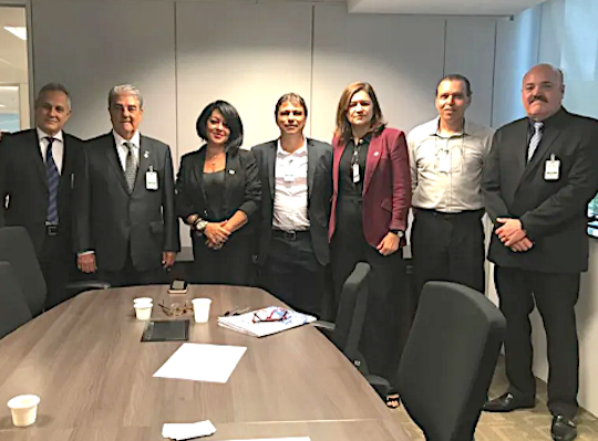 Francisco Pelucio debate CIOT na ANTT e realiza visita ao Setcarce Francisco Pelucio debate CIOT na ANTT e realiza visita ao Setcarce
