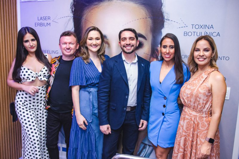 Coquetel - Cintia Braga e Rafael Holanda apresentam novo laser de rejuvenescimento na EstudioFace