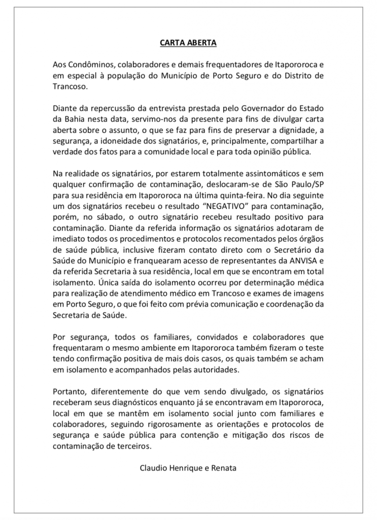 Carta Cv Oficial