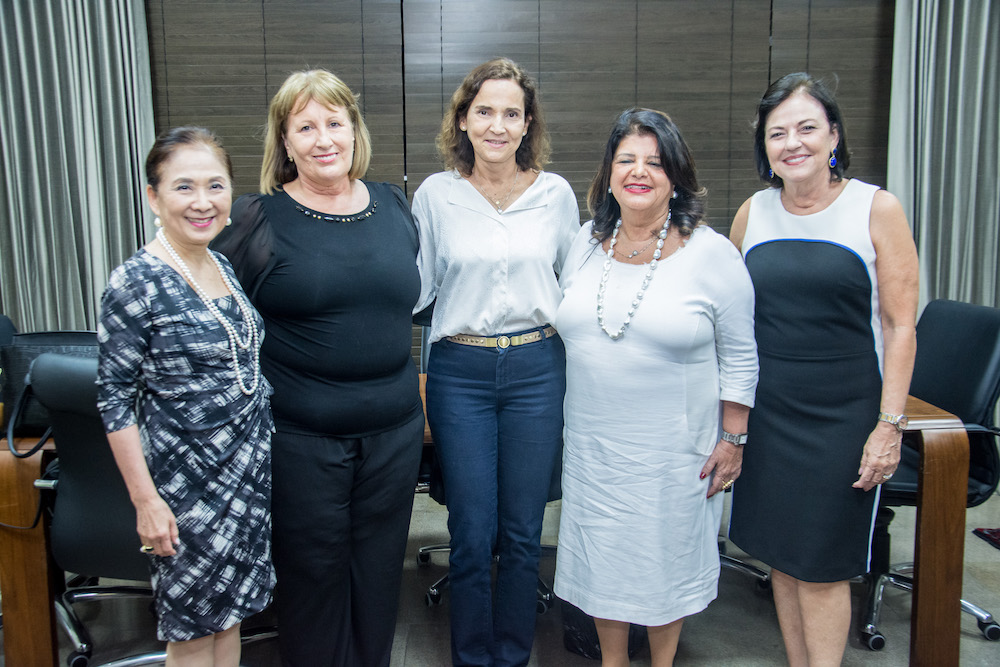 Chieko Aoki, Anette De Castro, Izolda Cela, Luiza Helena Trajano E Ana Studart
