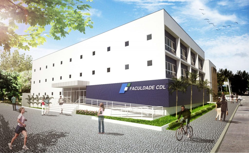 Fachada Faculdade Cdl Simulação 1