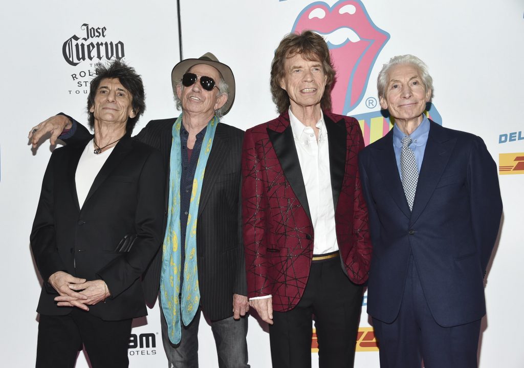 Ronnie Wood, Keith Richards, Mick Jagger, Charlie Watts
