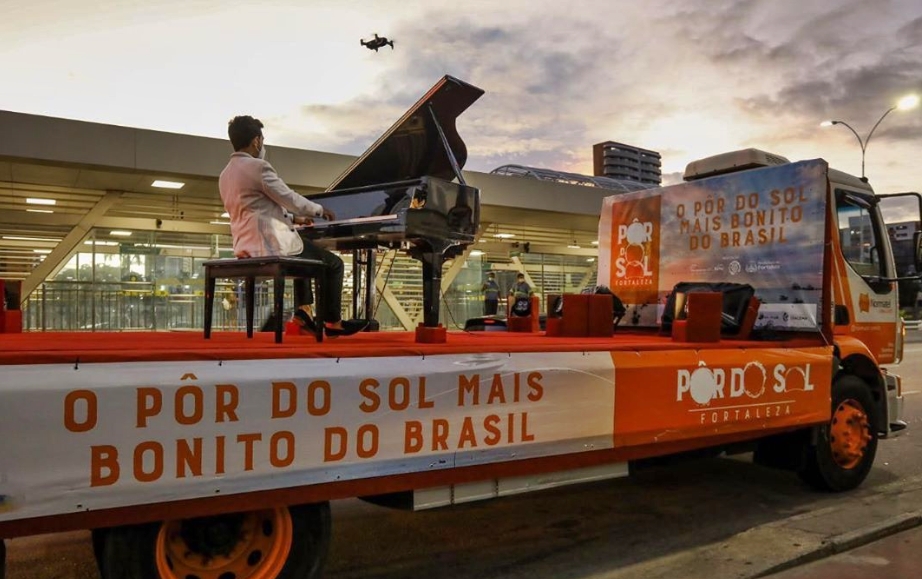 Projeto Pôr do Sol repete homenagem aos profissionais de saúde no próximo domingo Projeto Pôr do Sol repete homenagem aos profissionais de saúde no próximo domingo