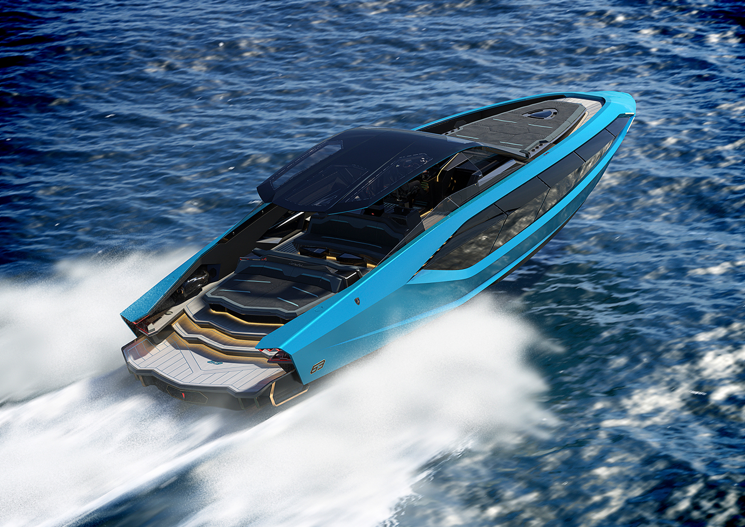 Lamborghini revela os detalhes do superiate criado para a Tecnomar Lamborghini revela os detalhes do superiate criado para a Tecnomar